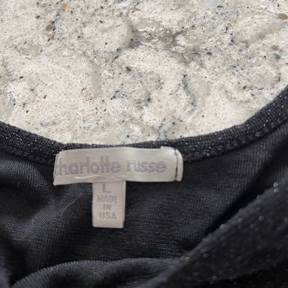 Sparkly Going Out Black Tank - Picture 4 of 4